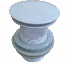 Донный клапан CeramaLux RD002GW click-clack Белый глянцевый