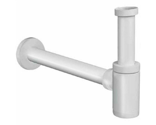 Приобрести Сифон для раковины CeramaLux C-057W(GWBC-036) Белый глянцевый в магазине сантехники Santeh-Crystal.ru