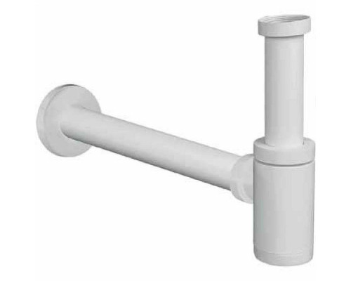 Заказать Сифон для раковины CeramaLux C-057MW(MWBC-036) Белый матовый в магазине сантехники Santeh-Crystal.ru