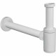 Заказать Сифон для раковины CeramaLux C-057MW(MWBC-036) Белый матовый в магазине сантехники Santeh-Crystal.ru