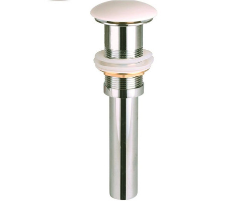 Купить Донный клапан для раковины Ceramica Nova CN2000MW click-clack Белый матовый в магазине сантехники Santeh-Crystal.ru