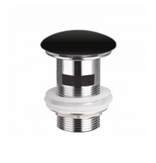 Донный клапан Ceramicanova CN2000MBx click-clack Черный матовый