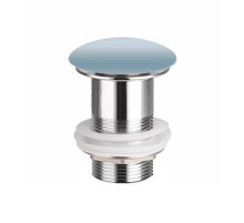 Донный клапан Ceramicanova CN2000MHL click-clack Серо-голубой матовый