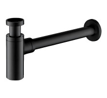 Сифон для раковины Frap F82-7 Черный матовый