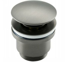 Донный клапан Frap F62-9 click-clack Оружейная сталь