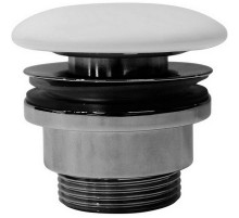 Донный клапан GSI PVC09 Click-Clack Белый матовый