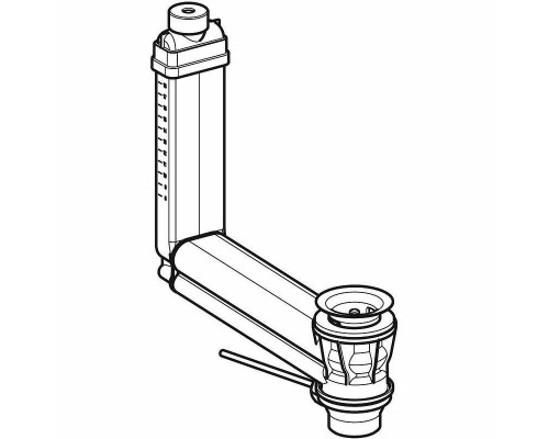Приобрести Сифон для раковины Geberit 152.018.00.1 Хром в магазине сантехники Santeh-Crystal.ru