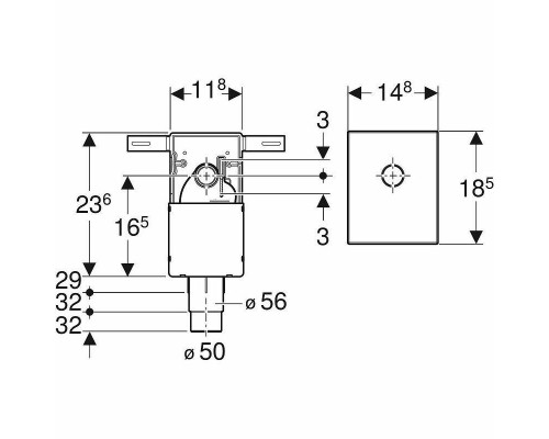 Заказать Сифон для раковины Geberit 151.120.11.1 Альпийский белый в магазине сантехники Santeh-Crystal.ru