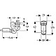 Приобрести Сифон для писсуара Geberit 152.942.11.1 Белый в магазине сантехники Santeh-Crystal.ru
