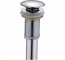 Донный клапан Haiba HB65 click-clack Хром