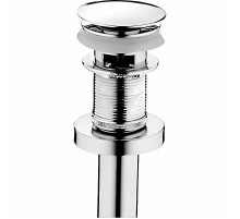 Донный клапан Haiba HB65-2 click-clack Хром