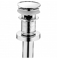 Донный клапан Haiba HB65-2 click-clack Хром