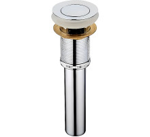 Донный клапан Haiba HB66-2 click-clack Хром