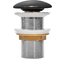 Донный клапан Iddis Optima Home OPHBM00i88 click-clack Черный матовый