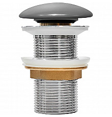 Донный клапан Iddis Optima Home OPHGM00i88 click-clack Серый матовый