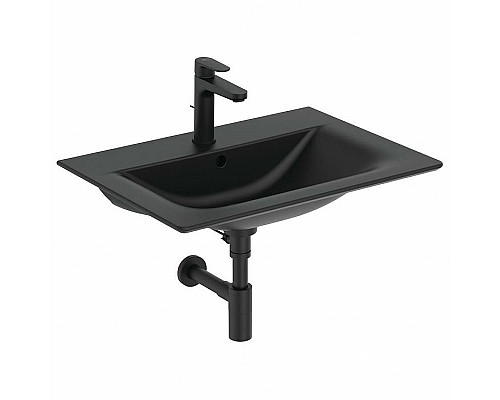 Приобрести Сифон для раковины Ideal Standard T4441XG Черный шелк в магазине сантехники Santeh-Crystal.ru