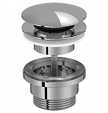 Донный клапан Jacob Delafon E30536-CP click-clack Хром