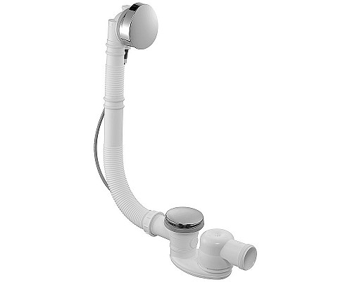 Приобрести Слив-перелив Jacob Delafon Bain Douche Neo E6D006-CP полуавтомат Хром в магазине сантехники Santeh-Crystal.ru