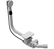 Слив-перелив Kaldewei 687772040001 полуавтомат Белый