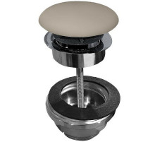 Донный клапан Kerasan Nolita 923381 click-clack Nocciola