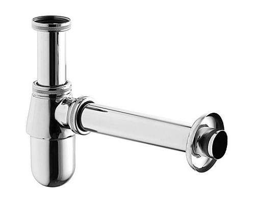 Купить Сифон для раковины Kludi 1010505-00 Хром в магазине сантехники Santeh-Crystal.ru