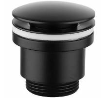 Донный клапан Lemark LM8500BL click-clack Черный