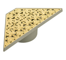 Душевой трап Migliore 300х125 24895 с решеткой Золото