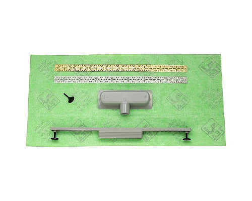 Купить Душевой лоток Migliore 700х40 24898 с решеткой Золото в магазине сантехники Santeh-Crystal.ru