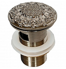 Донный клапан Milacio MC.010.SL click-clack Серебро
