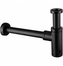Сифон для раковины Paffoni Minimal ZACC240NO Черный матовый