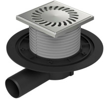 Душевой трап Paini 381A с решеткой Хром