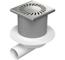 Душевой трап Paini 425XL с решеткой Хром