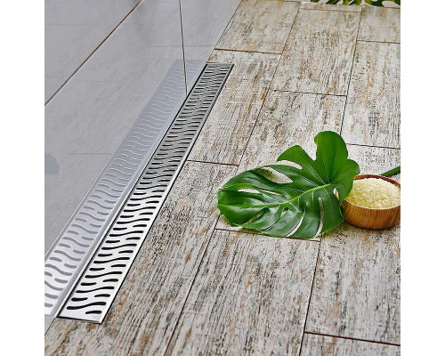 Заказать Душевой лоток Paini Harmony 650 CH650H с решеткой Хром в магазине сантехники Santeh-Crystal.ru