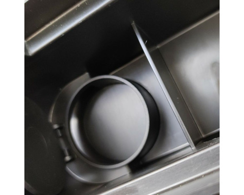 Приобрести Душевой лоток Paini Harmony 650 CH650HC с решеткой Черный матовый в магазине сантехники Santeh-Crystal.ru