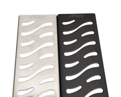 Приобрести Душевой лоток Paini Harmony 650 CH650HC с решеткой Черный матовый в магазине сантехники Santeh-Crystal.ru