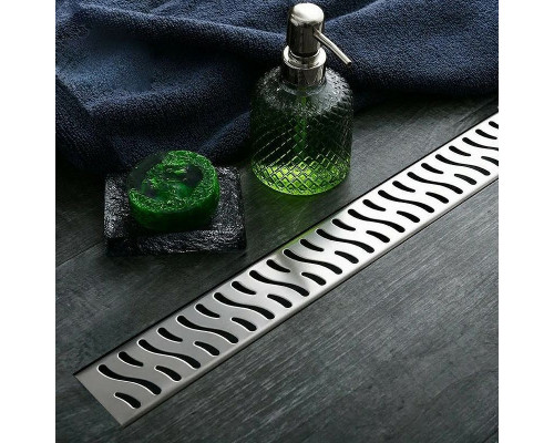 Заказать Душевой лоток Paini Harmony 850 CH850H с решеткой Хром в магазине сантехники Santeh-Crystal.ru