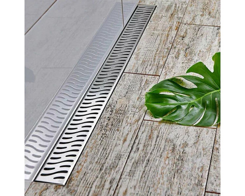 Заказать Душевой лоток Paini Harmony 850 CH850H с решеткой Хром в магазине сантехники Santeh-Crystal.ru