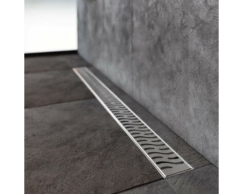 Заказать Душевой лоток Paini Harmony 650 CH650HN с решеткой Хром в магазине сантехники Santeh-Crystal.ru