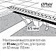 Купить Душевой лоток Paini Klasik 750 CH750K с решеткой под плитку в магазине сантехники Santeh-Crystal.ru
