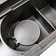 Заказать Душевой лоток Paini Medium 550 CH550MC с решеткой Черный матовый в магазине сантехники Santeh-Crystal.ru