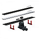 Купить Трап для душа Pestan Confluo Frameless Line 850 Black Glass 13701206 с решеткой в магазине сантехники Santeh-Crystal.ru