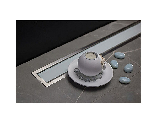 Santeh-Crystal.ru: Душевой лоток Pestan Confluo Premium Line 950 White Glass 13000352 с двухсторонней решеткой Хром матовый Белый глянцевый Купить Душевой лоток Pestan Confluo Premium Line 950 White Glass 13000352 с двухсторонней решеткой Хром матовый Белый глянцевый в магазине сантехники Santeh-Crystal.ru