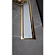 Заказать Душевой лоток Pestan Confluo Premium Line 650 White Glass Gold 13100122 с решеткой Белый глянцевый Золото глянцевое в магазине сантехники Santeh-Crystal.ru