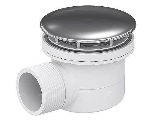 Приобрести Сифон для душевого поддона RGW Velplex QYD-06 18241106-01 Хром в магазине сантехники Santeh-Crystal.ru