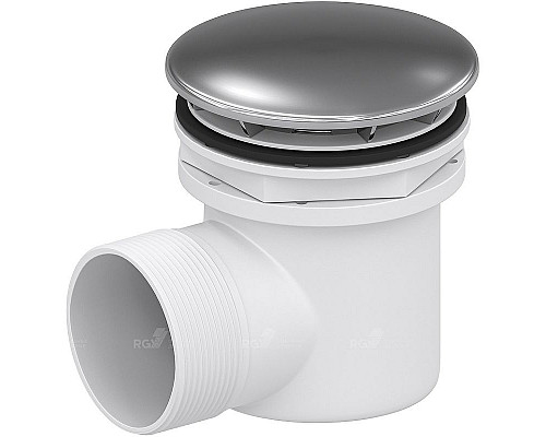 Заказать Сифон для душевого поддона RGW Velplex QYD-02 18241102-01 Хром в магазине сантехники Santeh-Crystal.ru