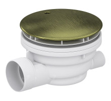 Сифон для душевого поддона RGW Velplex QYD-01 18241101-08 Бронза