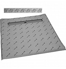 Душевая плита Radaway RadаDrain 109x109 5CL1111A/5R085R с решеткой Rain