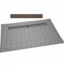 Душевая плита Radaway RadаDrain 109x79 5DLA1108A/5R085B с решеткой под плитку Basic