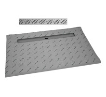 Душевая плита Radaway RadаDrain 89x79 5DLA0908A/5R065R с решеткой Rain