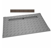 Душевая плита Radaway RadаDrain 119x89 5DLA1209A/5R095B с решеткой под плитку Basic